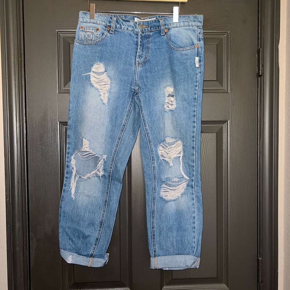 The Laundry Room Distressed Denim